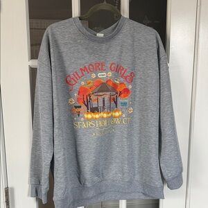 Gilmore Girls Gray Graphic Women's Sweater